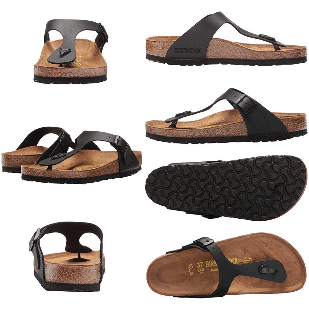 Birkenstock Gizeh BS Sandal - Black - Picture 2 of 10